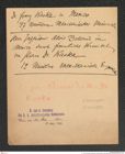 k.k. naturhistorisches Hofmuseum, Intendanzakten 1885-1896 (Hauer), Aktenzahl Z.333/1891, Seite 1